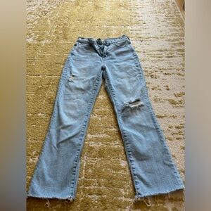 Madewell jeans. “The perfect vintage Jean”